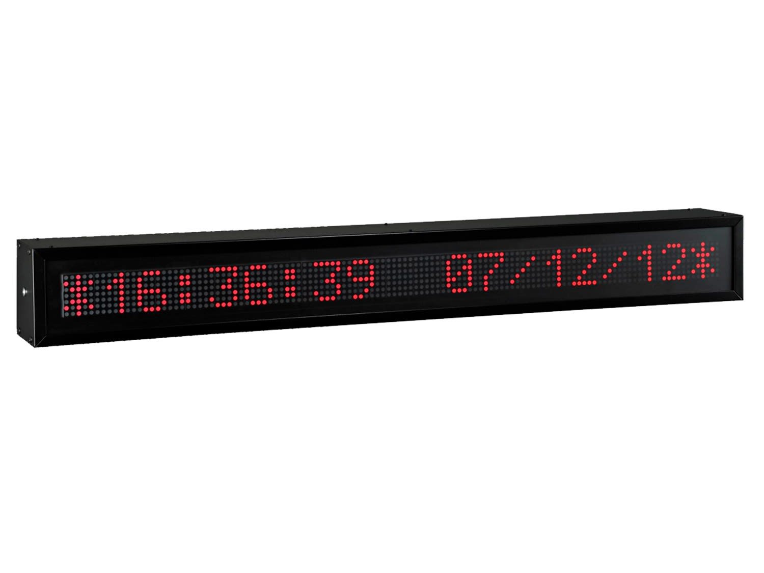 Ditel - AFFICHEUR ALPHANUMERIQUE 100mm, 4 LIGNES, 6 CARACTERES, RS232-RS485, DOUBLE FACE