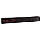 Ditel - AFFICHEUR ALPHANUMERIQUE 100mm, 7 LIGNES, 20 CARACTERES, ETHERNET, DOUBLE FACE,