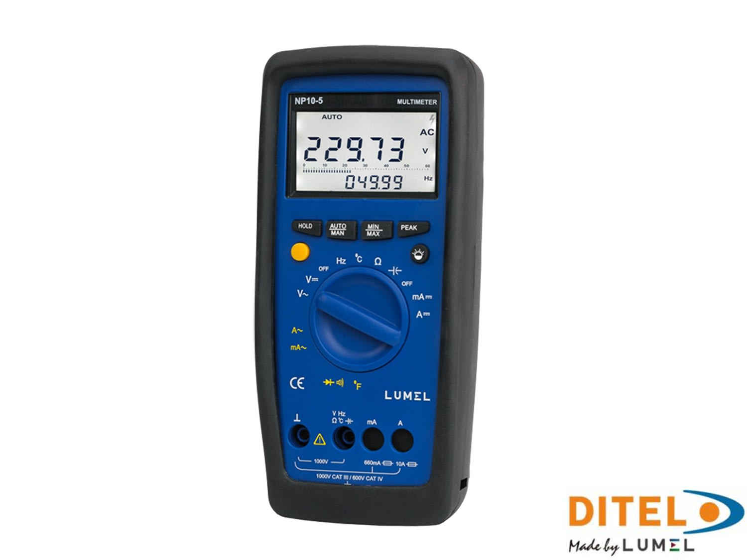 Ditel - MULTIMETRE DIGITAL NP10-3 A/CERTCAL