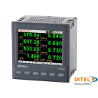 Ditel - Power netwok meter (BACnet IP), 110/190V 400/690V, 2Rel,  85-253 VAC/DC