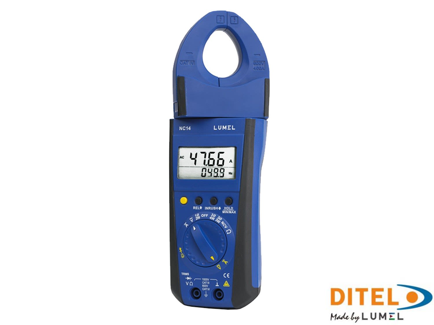 Ditel - PINCE MULTIMETRIQUE NC14 AC/DC 1000A A/CERTCAL