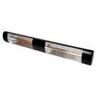 ACSO - Dynaroc G Extérieur 1500W - Noir - 480x120x120 - IP55 - 230V