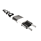 ACSO - Dynacable Auto-régulant Noir - 30W/ml - 230V - au touret 300ml