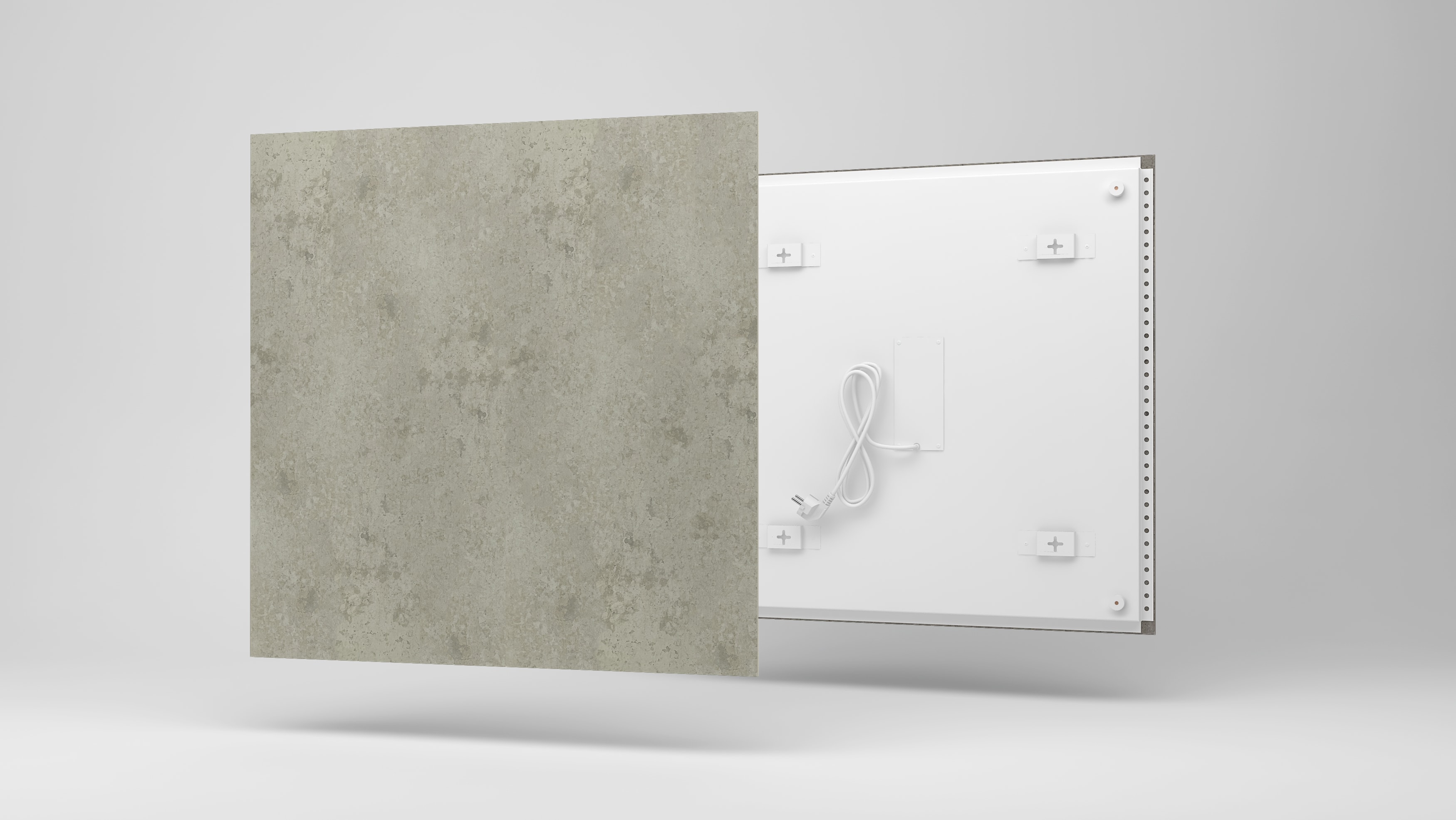 ACSO - Dynastone CR - 500W - Béton - 1192x400x40 - Récept.V26 - 230V