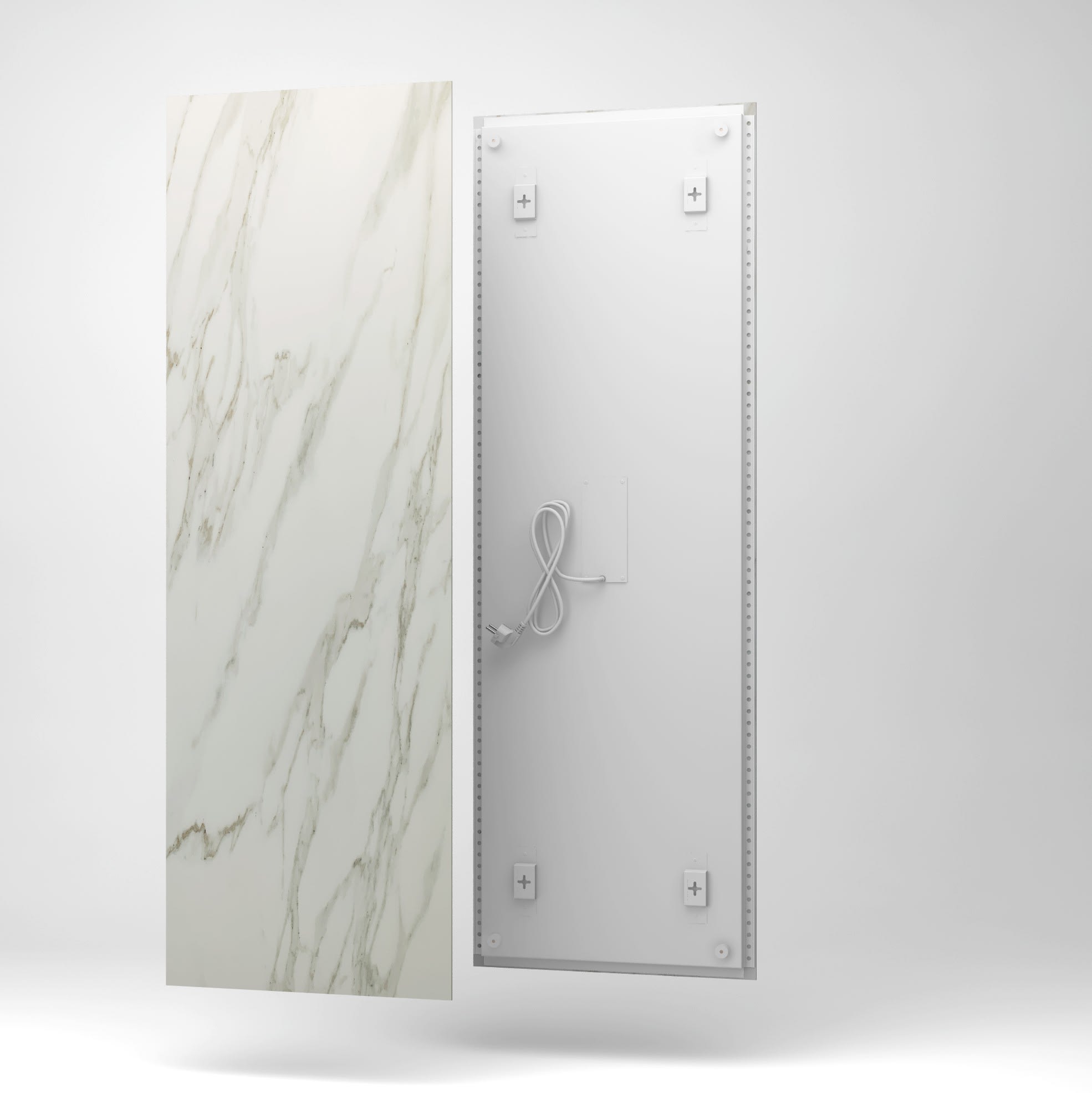 ACSO - Dynastone CR - 300W - Calacatta - 592x592x40 - Récept.V26 - 230V