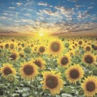 ACSO - Dynaver GS - 300W - Flowers - 585x585x39 - Sans régul - 230V