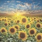 ACSO - Dynaver GS - 300W - Flowers - 585x585x39 - Sans régul - 230V