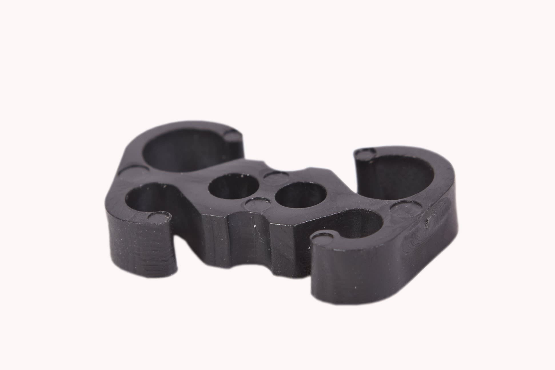 ACSO - Support de câble pour gouttière 100mm - Sachet de 25 unités