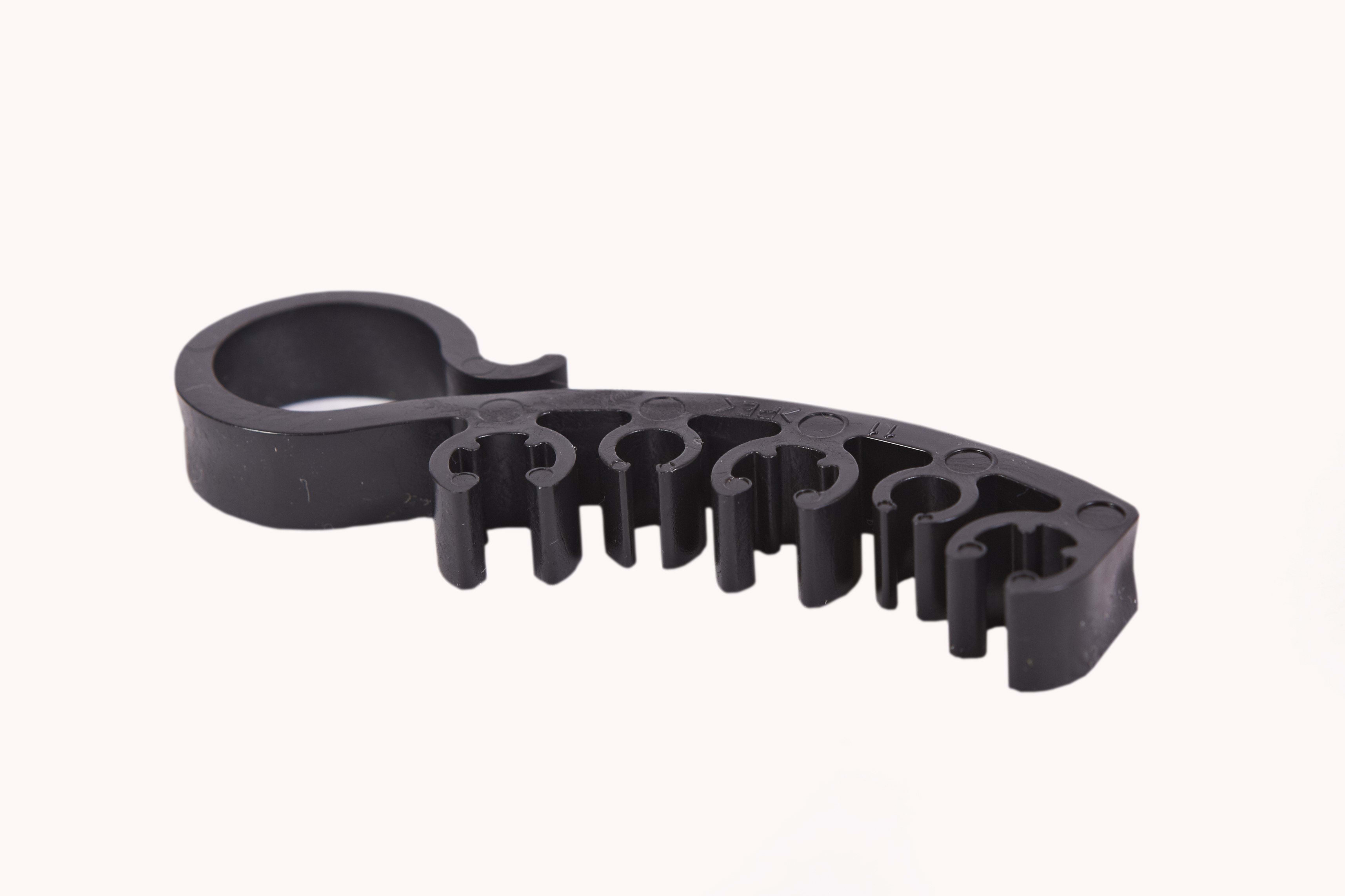 ACSO - Support de câble pour gouttière 150mm - Sachet de 25 unités