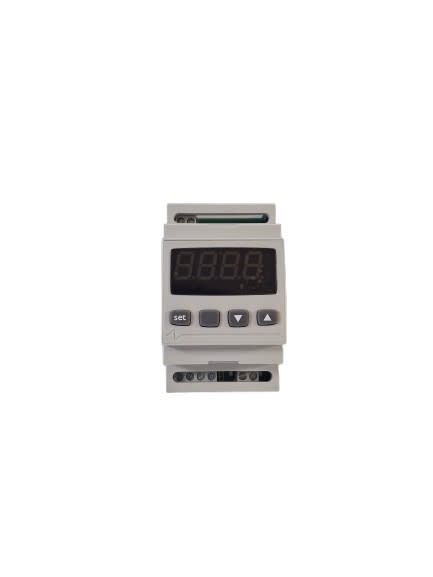 ACSO - Thermostat modulaire RAIL DIN  2 consignes+sonde de sol - 230V-10A+8A