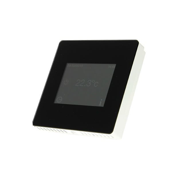 ACSO - Thermostat noir TFT610 WI FI + sonde de sol - IP21 - 230V - 10A