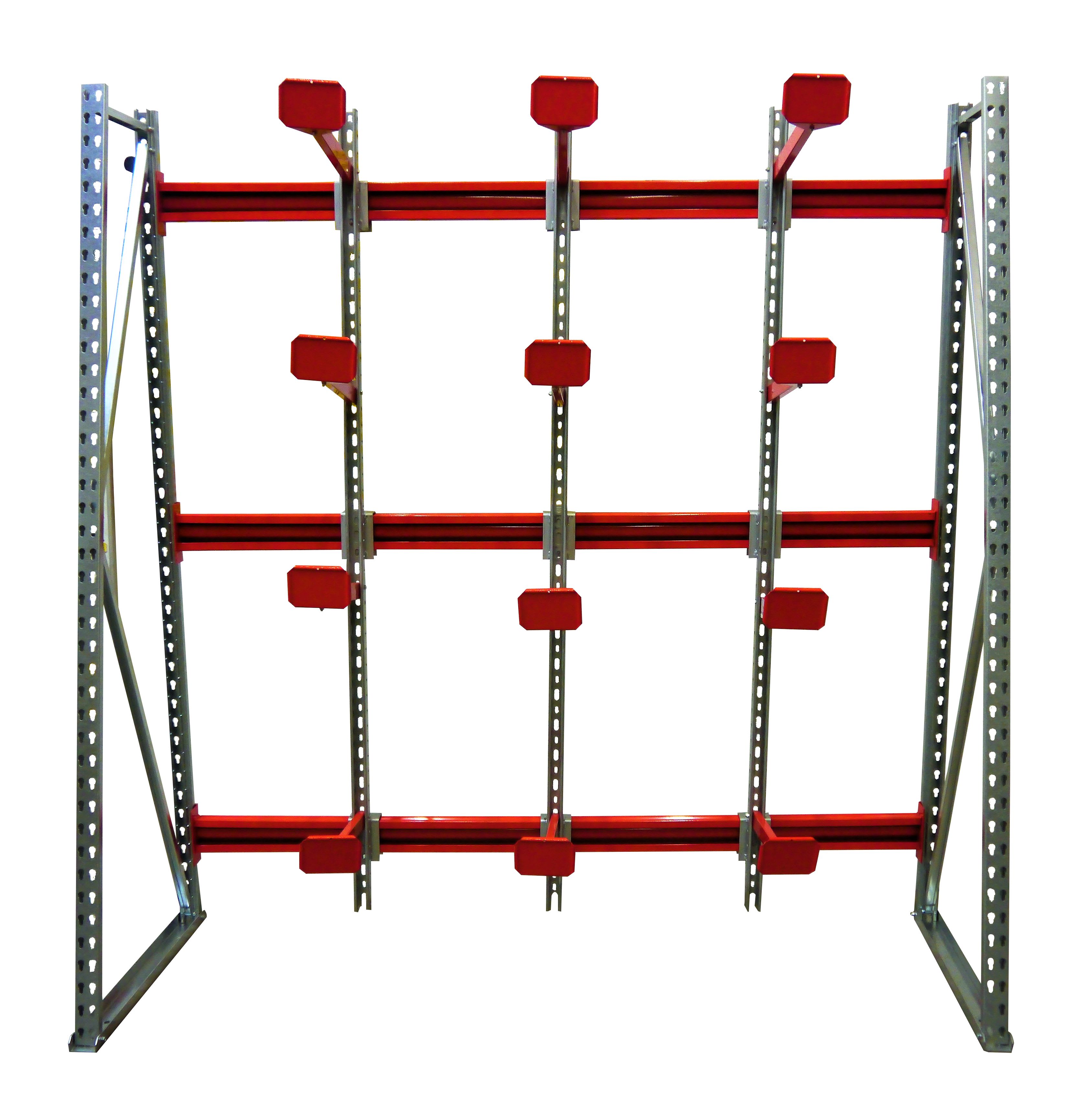 Cable Equipements - Rack a chutes RCL19D pour le stockage des couronnes de cable -Element depart -