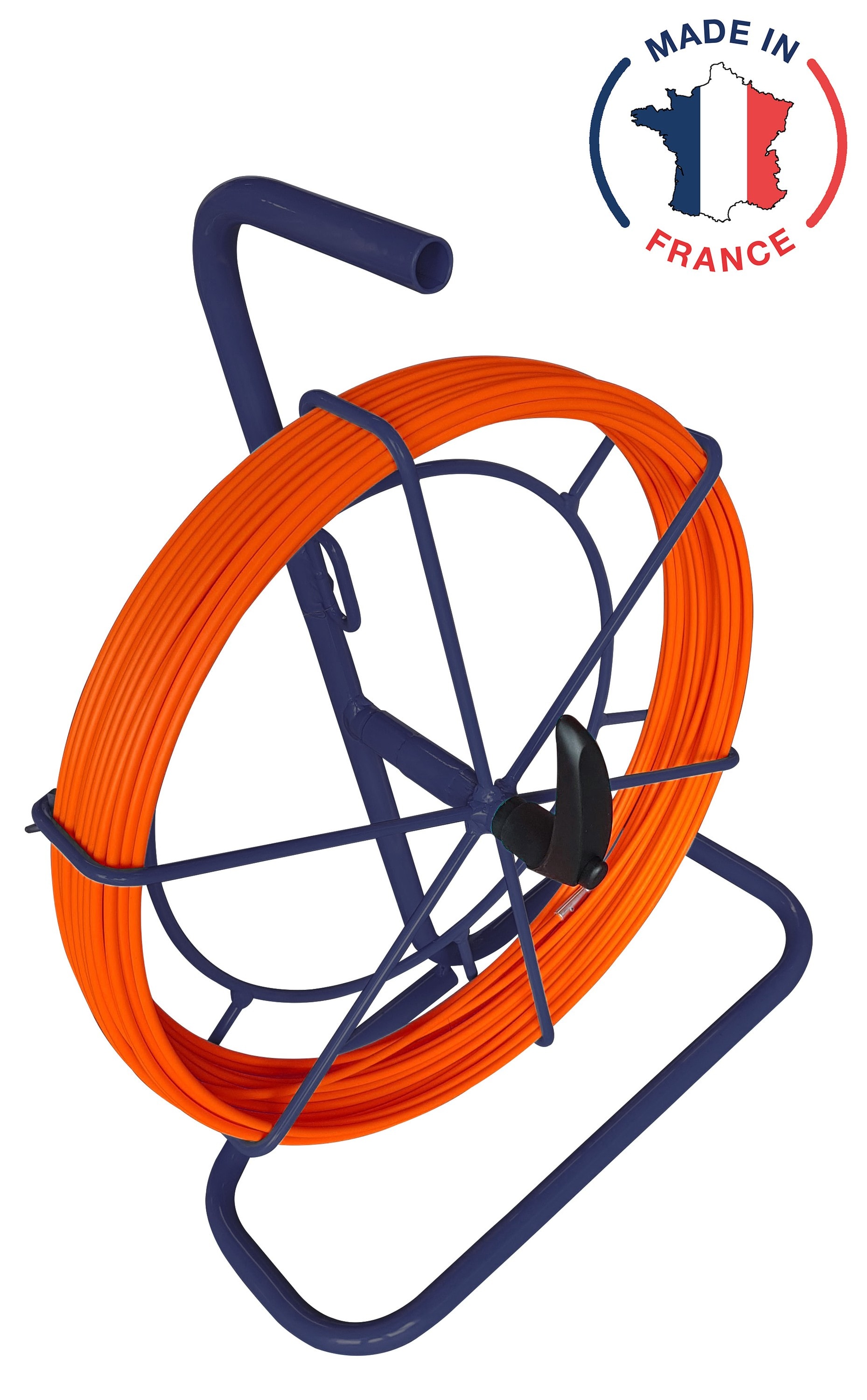 Cable Equipements - SUNNY : aiguille de tirage en fibre de verre FV1 - Longueur 60m - Ø 4,5 mm -