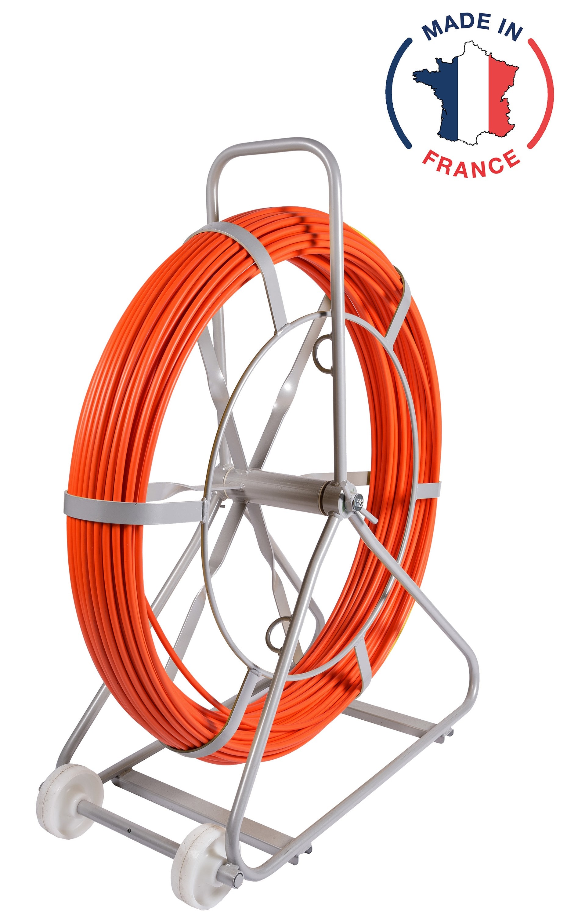 Cable Equipements - SUNNY : aiguille de tirage en fibre de verre FV3 - Longueur 300m - Ø 11 mm -