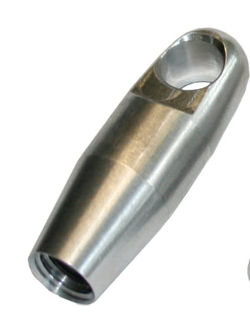 Cable Equipements - Tête double fonction : tête de guidage et oeillet de tirage -