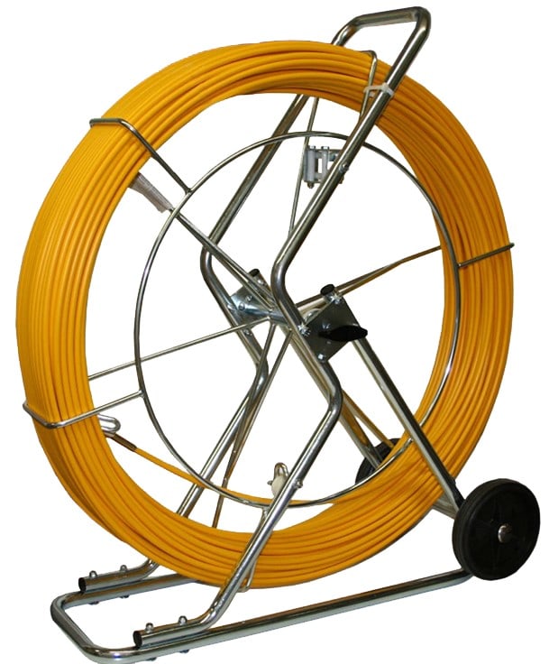 Cable Equipements - SUNNY : aiguille de tirage en fibre de verre FV6 - Longueur 180m - Ø 11 mm -