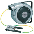 Cable Equipements - Enrouleur rappel automatique (non ATEX) ALU 700 avec pince mise à la terre ATEX-