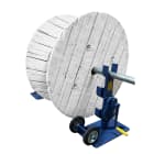 Cable Equipements - Chandelles mécaniques AXO 3000M (paire + axe + 2 colliers) touret maxi 3 tonnes