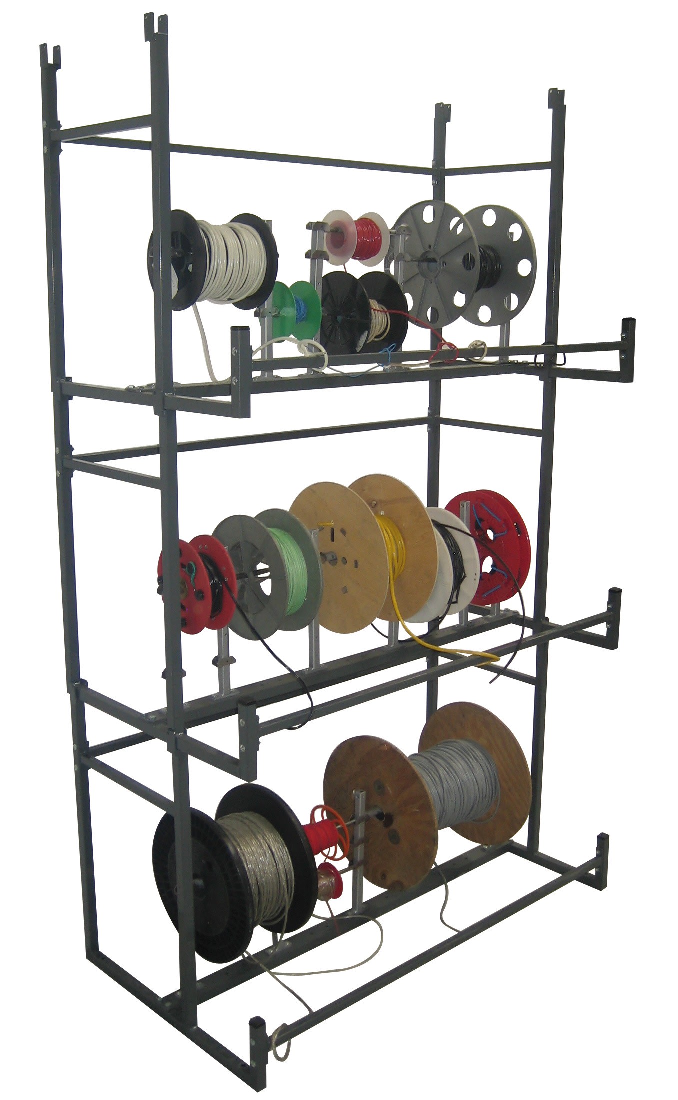 Cable Equipements - BOBI-BOBINES : distributeur de bobines composé de 3 modules BOBI REGLABLE -