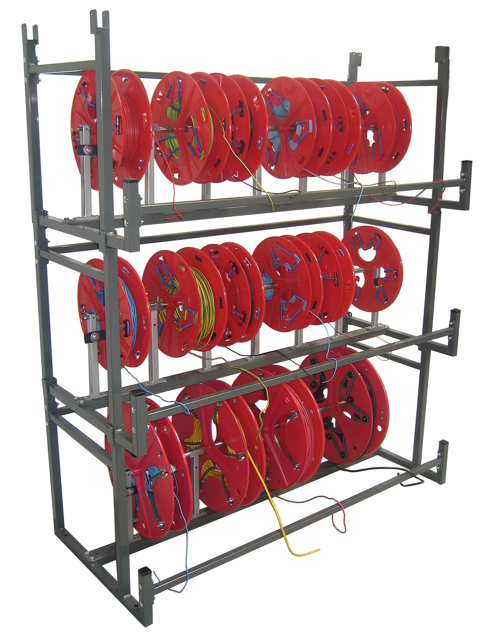 Cable Equipements - BOBI-COURONNES : distributeur de couronnes 3 niveaux -