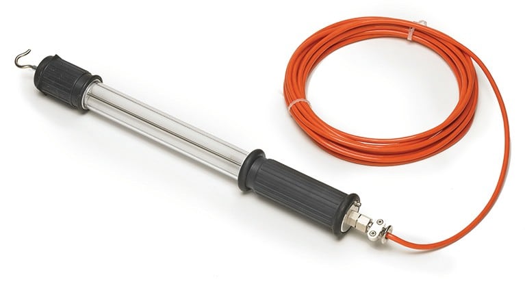 Cable Equipements - Baladeuse ATEX antidéflagrante - LED 10W - 230V - Avec 10 mètres de câble,