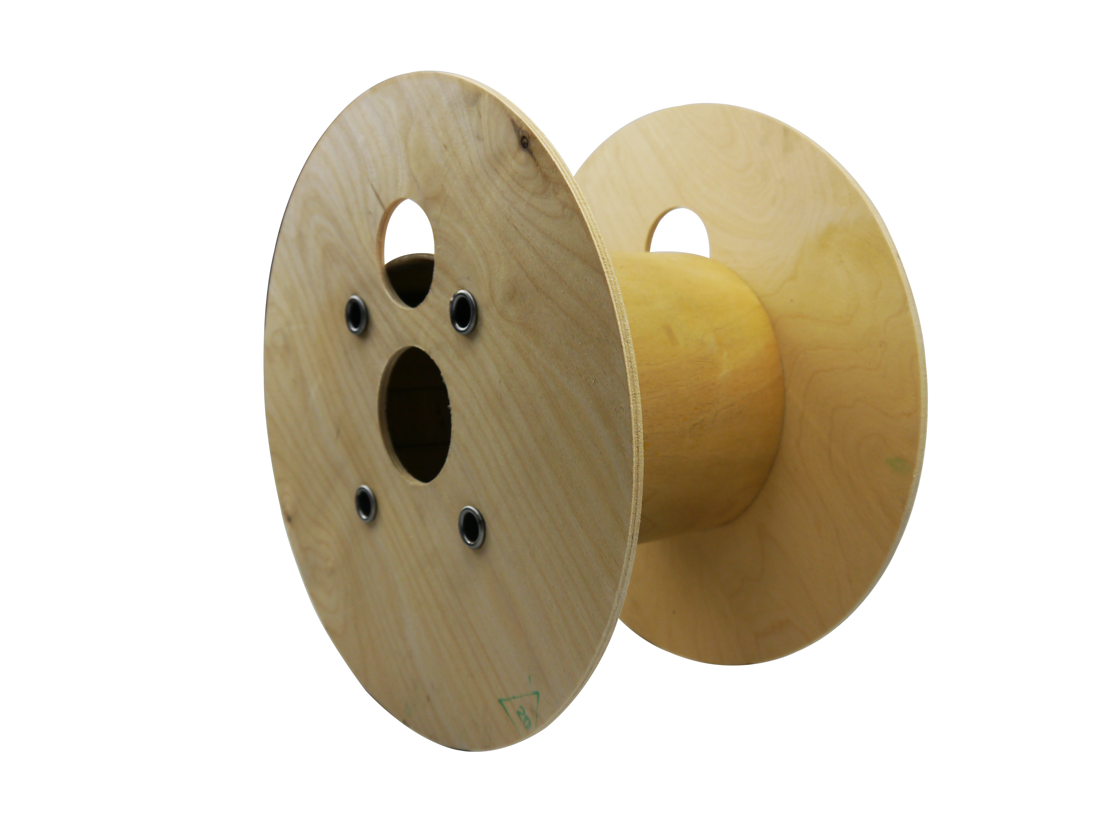 Cable Equipements - Bobine contreplaqué - Ø des joues 400mm - Ø du fût 206mm - Largeur utile 220mm -