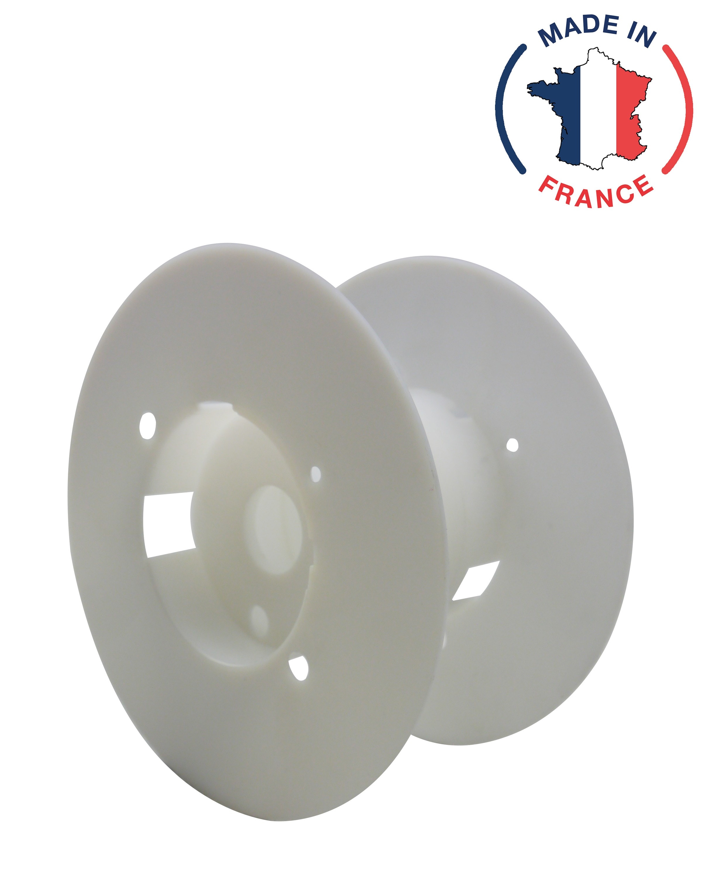 Cable Equipements - Bobine plastique diamètre des joues 160mm - Diamètre du fût 75mm -