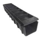 Cable Equipements - Caniveau à enterrer - Corps + 1 couvercle - Matériau recyclé - Longueur : 798mm