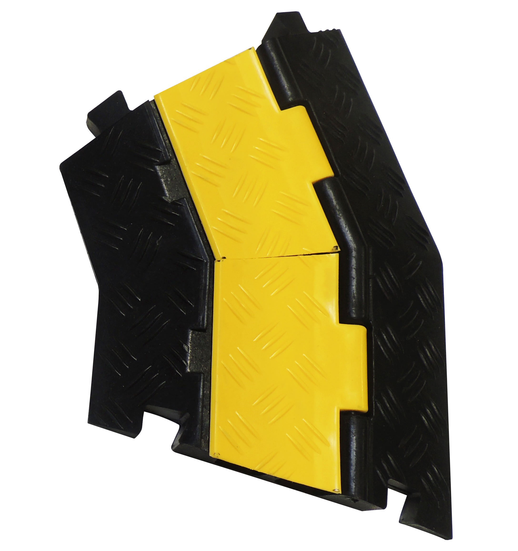 Cable Equipements - COBRA 32-2 : angle 45° vers la DROITE (pour un angle droit, prévoir 2 pièces)