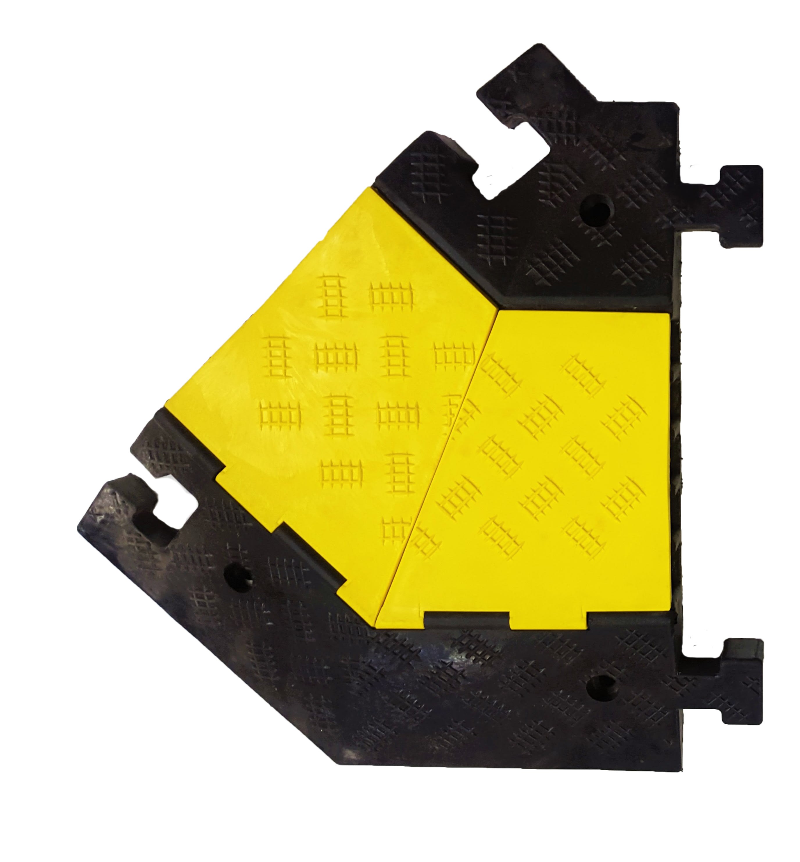 Cable Equipements - COBRA 38-5 : angle 45° vers la GAUCHE (pour un angle droit, prévoir 2 pièces)