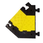 Cable Equipements - COBRA 38-5 : angle 45° vers la GAUCHE (pour un angle droit, prévoir 2 pièces)