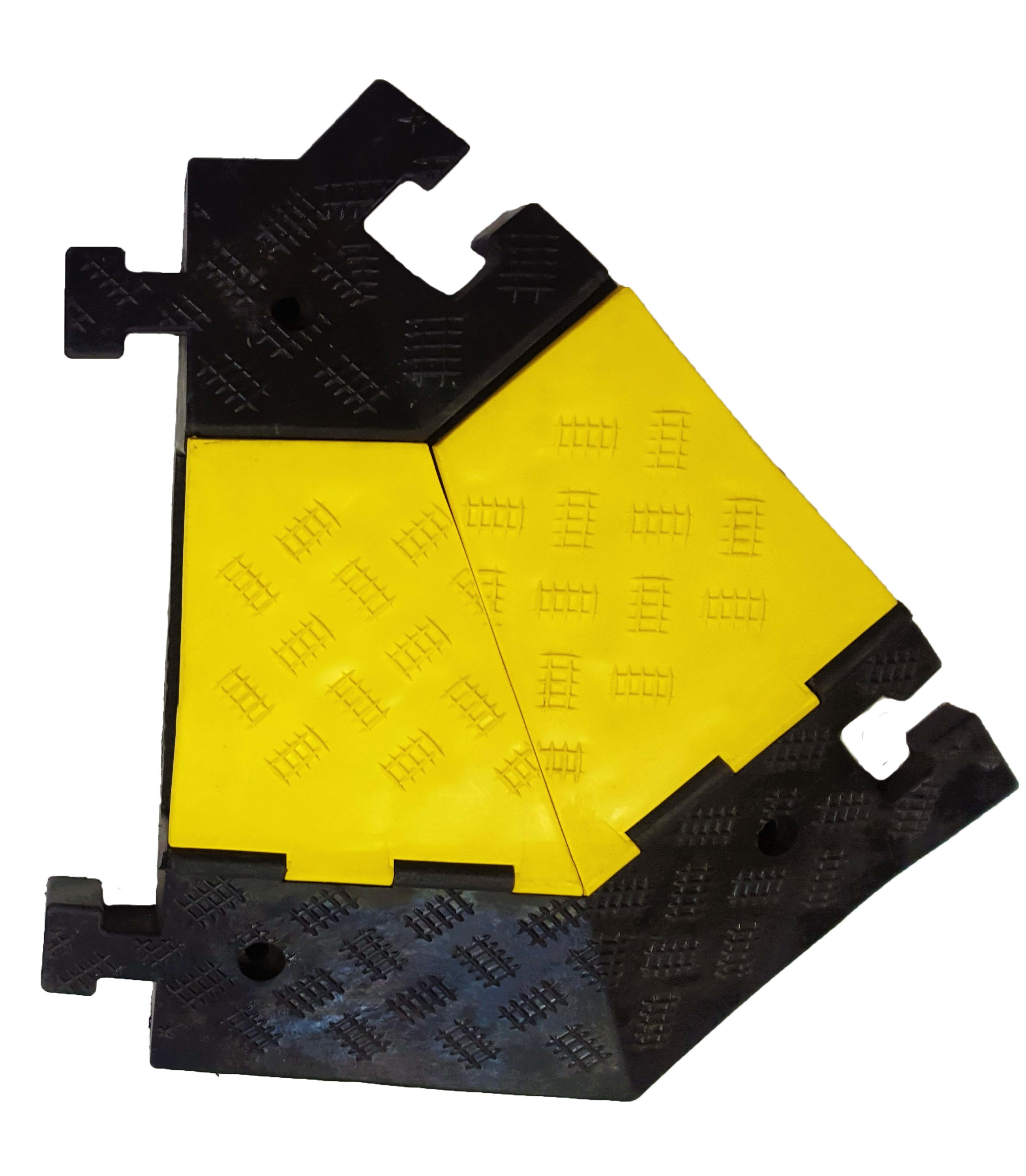 Cable Equipements - COBRA 50-3 : angle 45° vers la DROITE (pour un angle droit, prévoir 2 pièces)