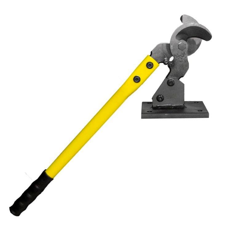 Cable Equipements - Coupe-câble E1 STATIONNAIRE - Capacité Cu/Al 120 mm² - Diamètre maxi 20 mm -