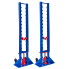 Cable Equipements - Chandelles hydrauliques AXO 10T (la paire + axe) pour touret maxi 10 tonnes,