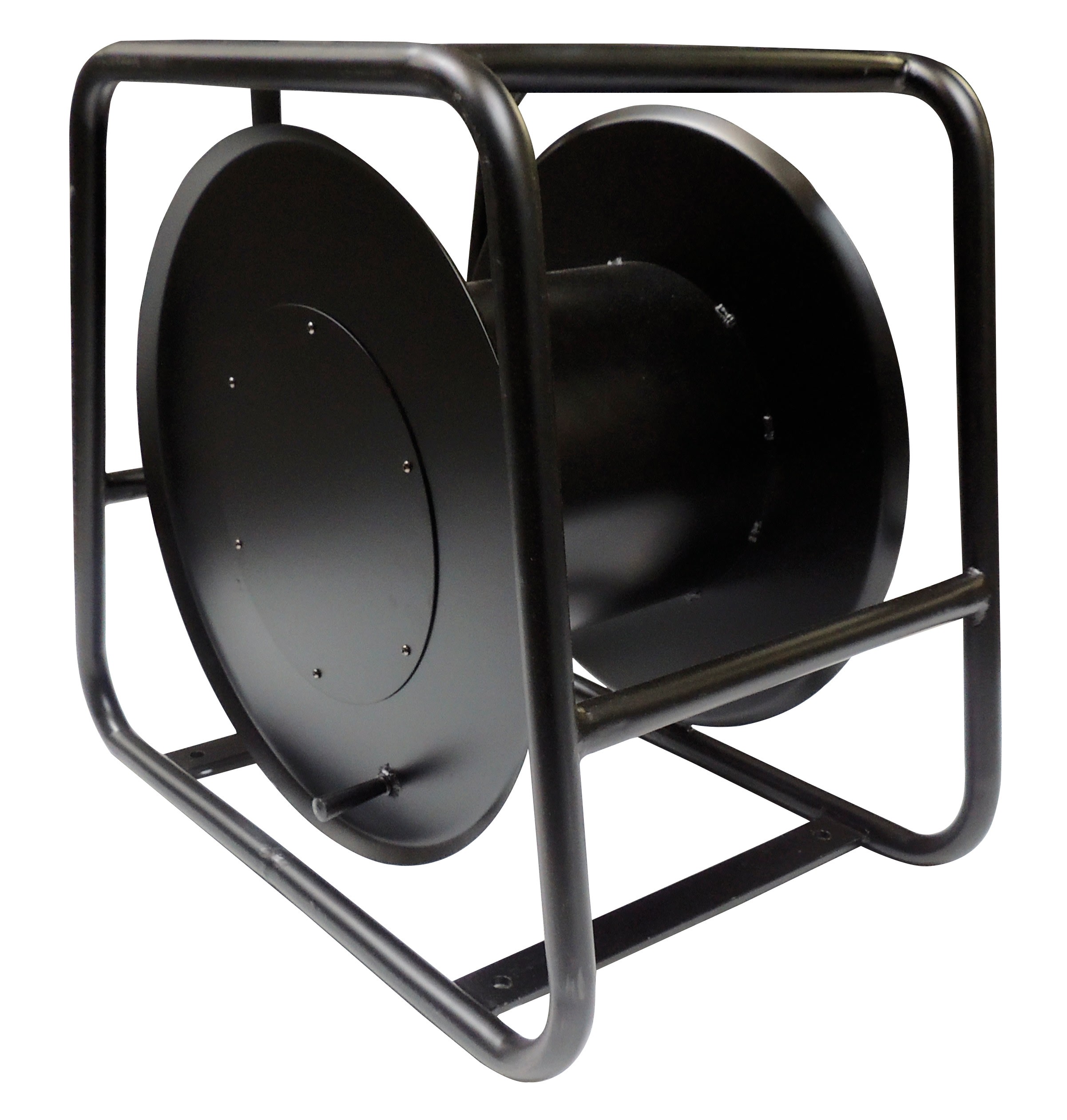 Cable Equipements - Enrouleur à manivelle EM100 sans roulettes - Cadre et tambour acier