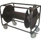 Cable Equipements - Enrouleur à manivelle EM320R avec 4 roulettes, dont 2 avec frein (ancien EM26R)