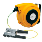 Cable Equipements - Enrouleur rappel automatique (non ATEX) PLT 500 avec pince mise à la terre ATEX-
