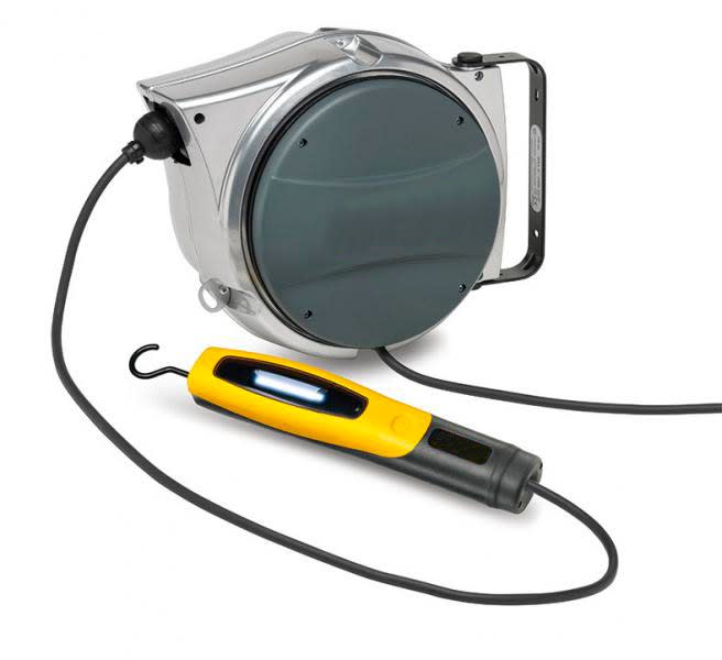 Cable Equipements - Enrouleur rappel auto ALU 300 + BALADEUSE LED-COB (led COB) 24V