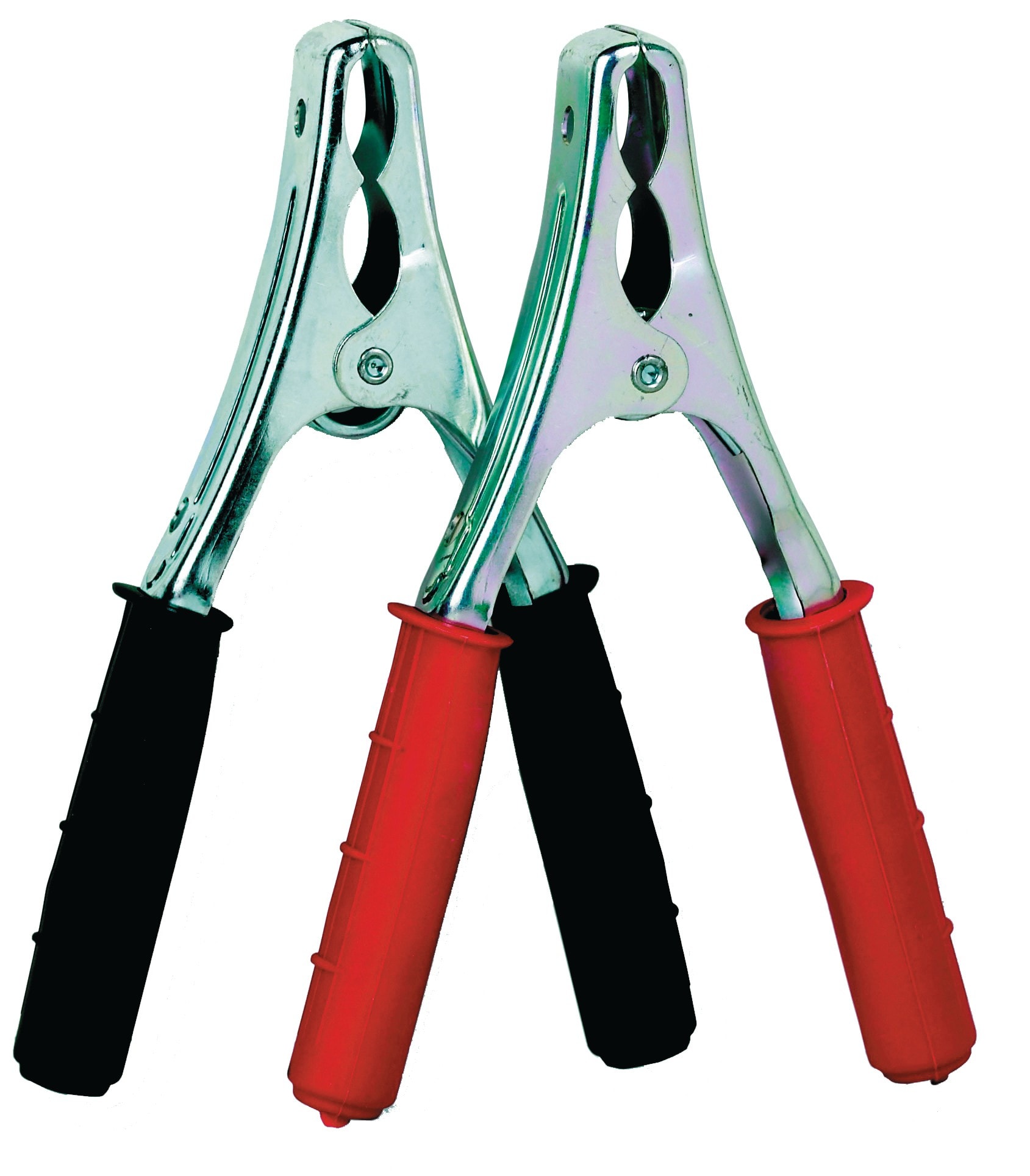Cable Equipements - Pince 220A ROUGE robuste en acier galvanisé - Ressort en acier galvanisé -