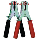 Cable Equipements - Pince 400A NOIRE robuste en acier galvanisé - Ressort en acier galvanisé -