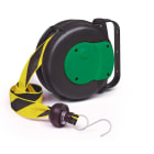 Cable Equipements - Enrouleur rappel auto SIGNALISATION P1-JN - 8m bande jaune/noire -