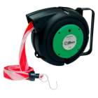 Cable Equipements - Enrouleur rappel auto SIGNALISATION P5-BR - 20m bande rouge/blanche -