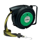 Cable Equipements - Enrouleur rappel auto SIGNALISATION P5-JN - 20m bande jaune et noire -