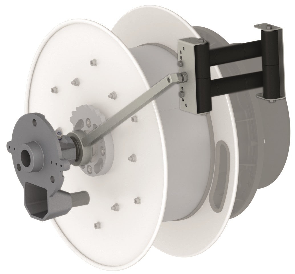 Cable Equipements - Option Bras de guidage PIVOTANT pour gamme STEEL 800 - Ne peut être installé