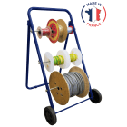 Cable Equipements - ESCABOCABLE : chariot-dérouleur pour bobines (livré vide) - Repliable,