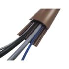 Cable Equipements - PG12 passage de plancher - PVC marron - 2 m - 2 canaux Ø12 mm