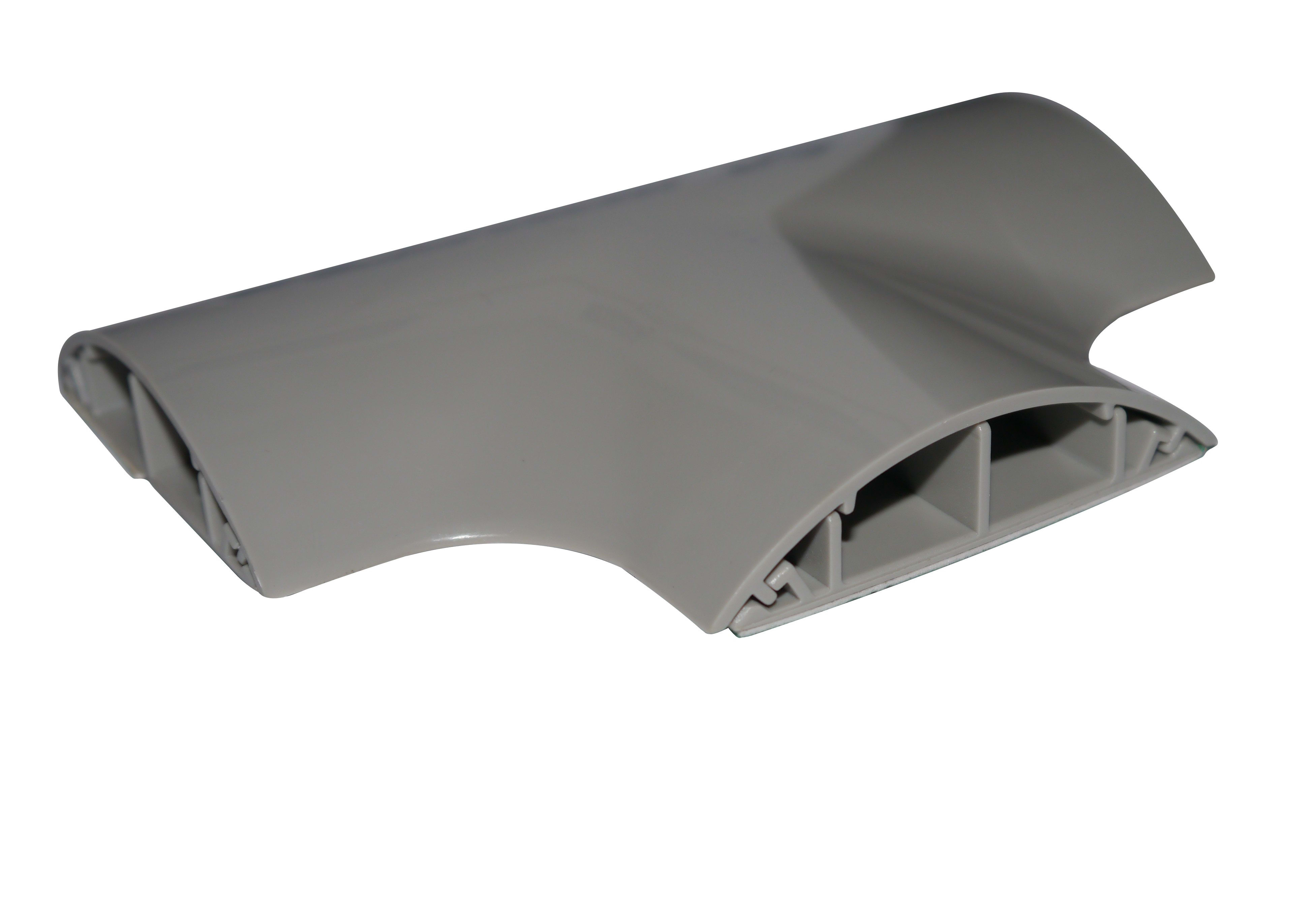 Cable Equipements - PG12 : pièce en T pour passage de plancher - PVC gris