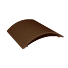 Cable Equipements - PG12 : pièce de jonction entre 2 passages de plancher - PVC marron
