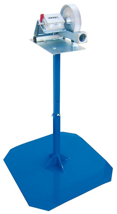 Cable Equipements - Métreuse M35-P - Modèle sur pied réglable en 3 hauteurs - Pour Ø maxi 35mm -