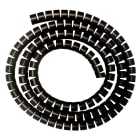 Cable Equipements - Gaine Gaine MANGE-CABLE diamètre 25 mm - Coloris NOIR - Le rouleau de 20 mètres